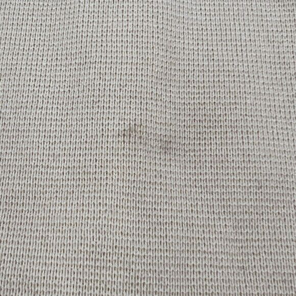 J. Mclaughlin 100% Merino Wool Womens XL Sweater 1/4 Zip 3/4 Sleeve Cream NWT - Picture 7 of 10